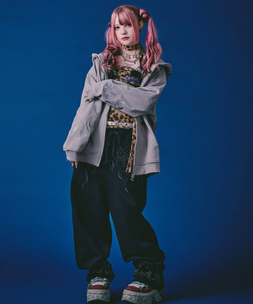 GALFY（ガルフィー） パーカー 「GALFY/ガルフィー」ファイヤー