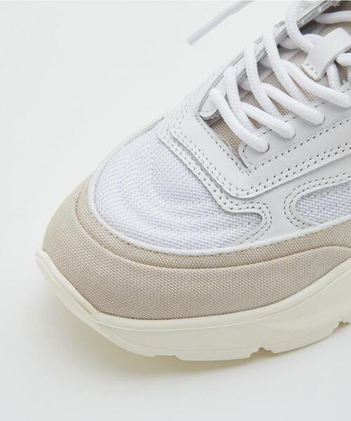 「D.A.T.E.」 ローカットスニーカー 36 ライトベージュ レディース_画像6