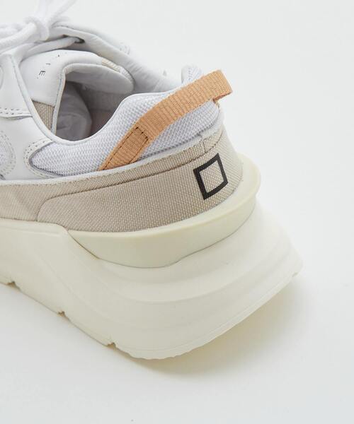 「D.A.T.E.」 ローカットスニーカー 36 ライトベージュ レディース_画像8