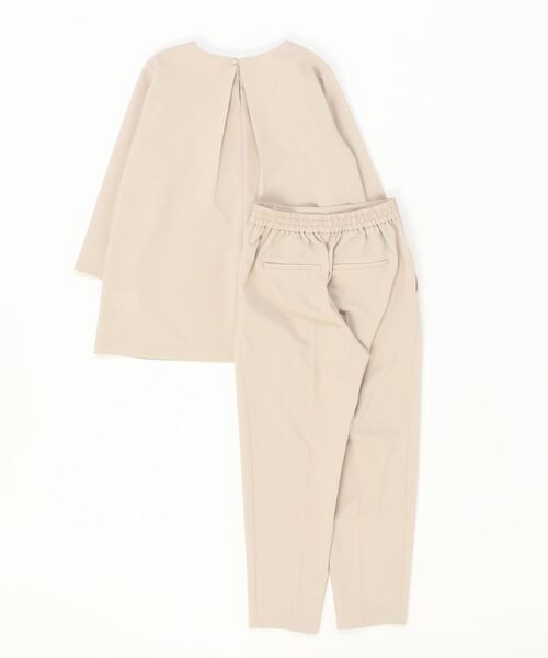 「B:MING by BEAMS」 パンツスーツ MEDIUM ライトグレー レディース_画像2