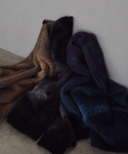 「WYM LIDNM」 長袖ニット L ダークブルー メンズ_画像5