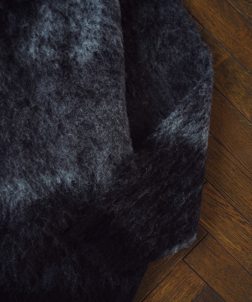 「WYM LIDNM」 長袖ニット L ダークブルー メンズ_画像9