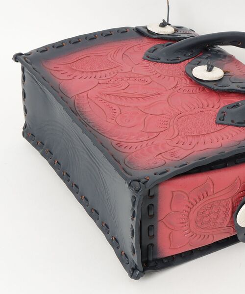 「CARVING TRIBES」 ハンドバッグ - ピンク レディース_画像3