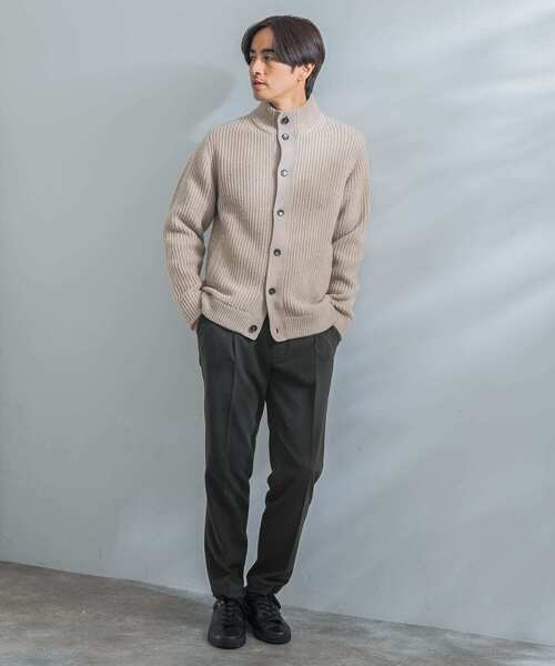 「URBAN RESEARCH ROSSO MEN」 長袖ニット SMALL ネイビー メンズ_画像8