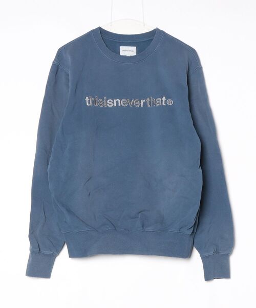 thisisneverthat（ディスイズネバーザット） スウェットカットソー S