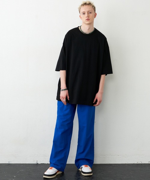 「AIVER」 半袖Tシャツ FREE ブラック メンズ_画像7
