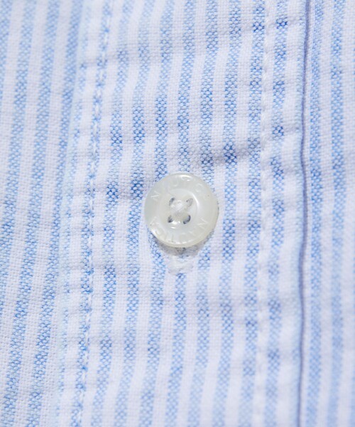 「NAUTICA」 長袖シャツ MEDIUM ワインレッド メンズの画像
