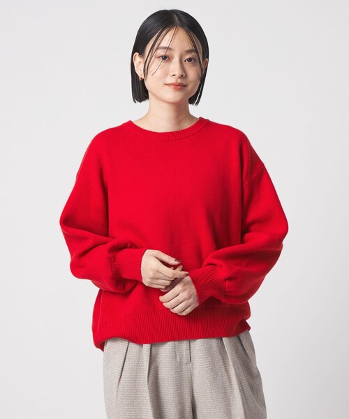 「A DAY IN THE LIFE UNITED ARROWS」 長袖ニット FREE ナチュラル レディース_画像2