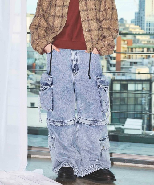 MAISON SPECIAL（メゾンスペシャル） デニムパンツ 1 ブルー