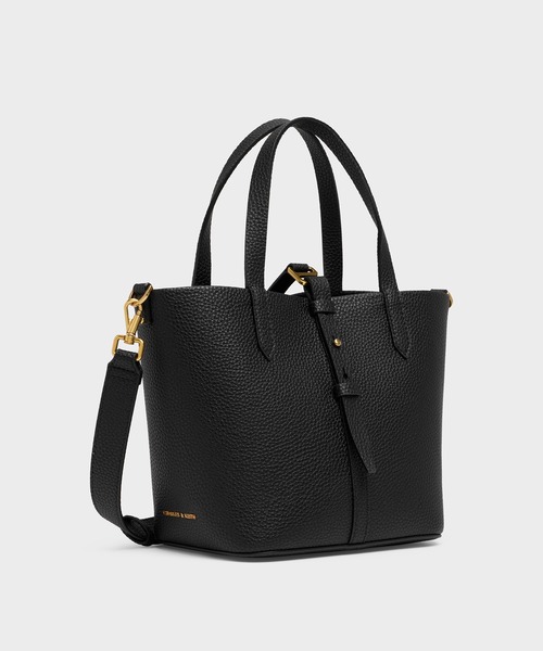 「CHARLES \u0026 KEITH」 2WAYバッグ S クリーム レディースの画像