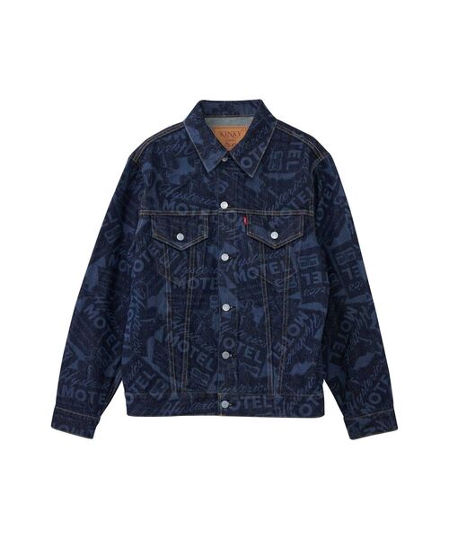 「HYSTERIC GLAMOUR」 デニムジャケット SMALL グレー メンズの画像