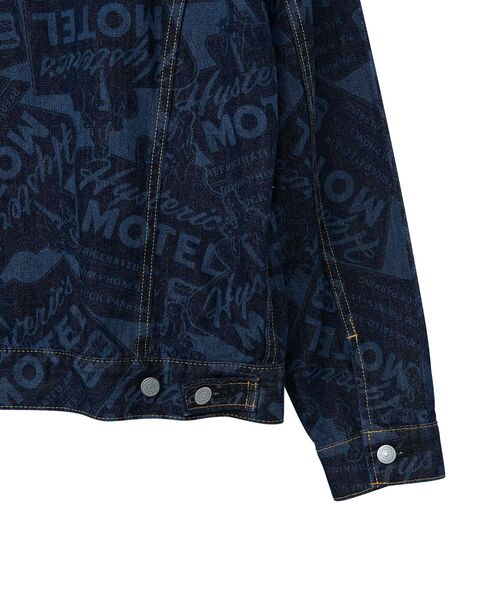 「HYSTERIC GLAMOUR」 デニムジャケット SMALL グレー メンズの画像