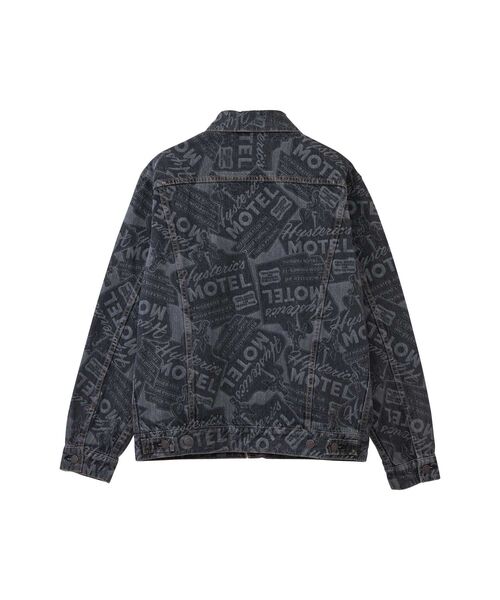 「HYSTERIC GLAMOUR」 デニムジャケット SMALL グレー メンズの画像