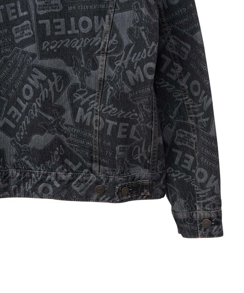 「HYSTERIC GLAMOUR」 デニムジャケット SMALL グレー メンズの画像
