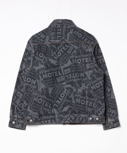 「HYSTERIC GLAMOUR」 デニムジャケット SMALL グレー メンズの画像