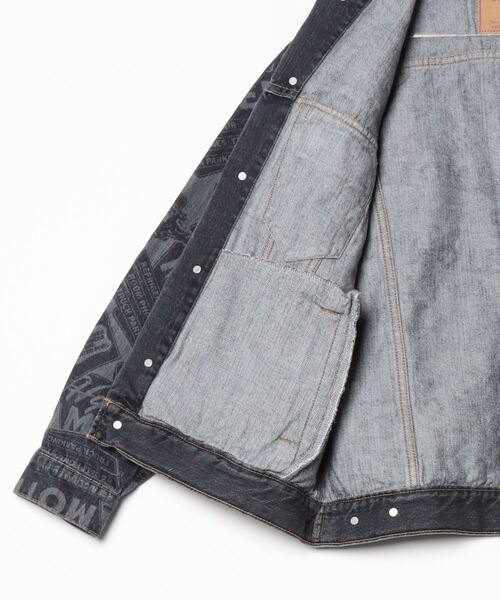 「HYSTERIC GLAMOUR」 デニムジャケット SMALL グレー メンズの画像
