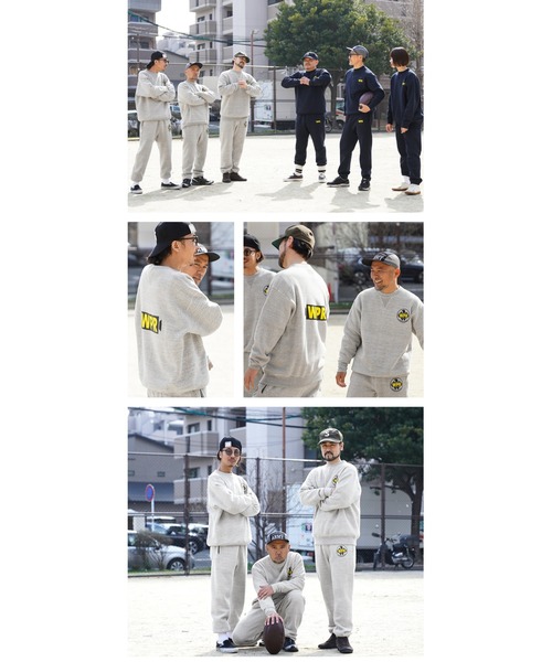 スウェットパンツ ジャージ A.G.SPALDING＆BROS × WAIPER SPL-WIP-253002 トレーニング パンツの画像