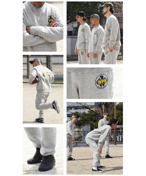 スウェットパンツ ジャージ A.G.SPALDING＆BROS × WAIPER SPL-WIP-253002 トレーニング パンツの画像