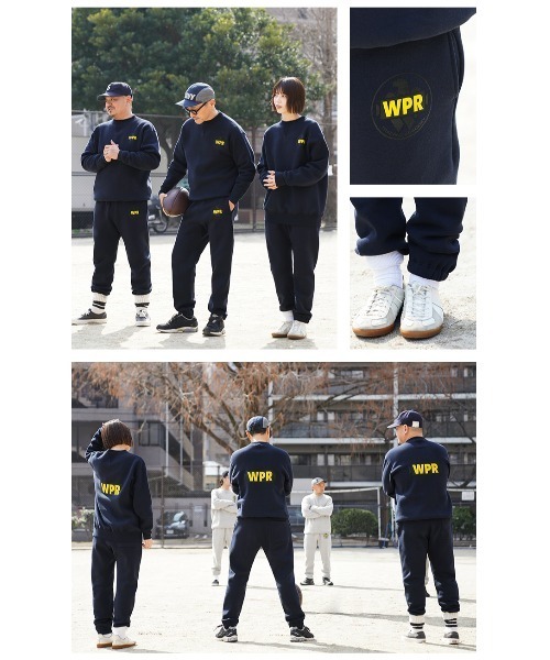 スウェットパンツ ジャージ A.G.SPALDING＆BROS × WAIPER SPL-WIP-253002 トレーニング パンツの画像