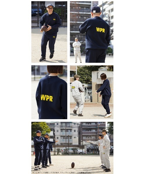 スウェットパンツ ジャージ A.G.SPALDING＆BROS × WAIPER SPL-WIP-253002 トレーニング パンツの画像