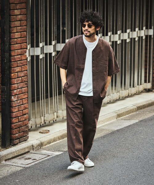 FREAK'S STORE（フリークスストア） スラックス LINEN COTTON EASY