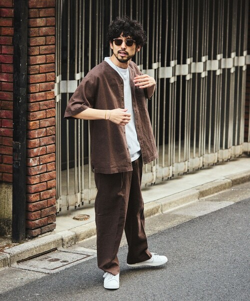 FREAK'S STORE（フリークスストア） スラックス LINEN COTTON EASY