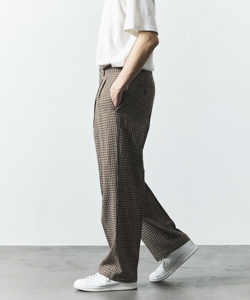 FREAK'S STORE（フリークスストア） スラックス LINEN COTTON EASY