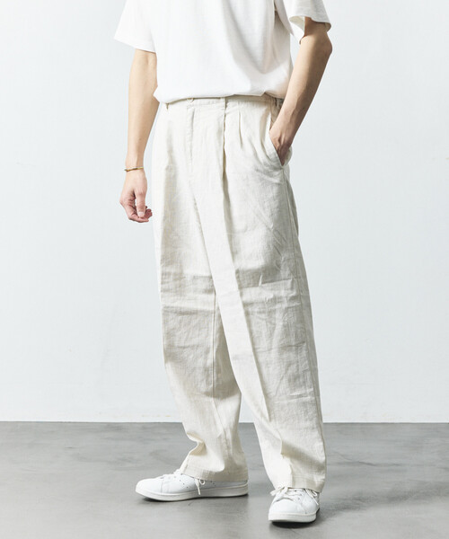 あすらっくさん専用ページ FREAK'S STORE（フリークスストア） スラックス LINEN COTTON EASY