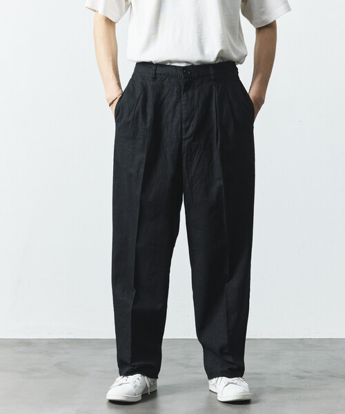 FREAK'S STORE（フリークスストア） スラックス LINEN COTTON EASY
