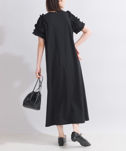 「PICCIN」 半袖ワンピース M ブラック レディース_画像3