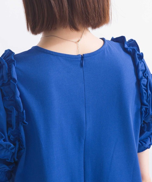 「PICCIN」 半袖ワンピース M ブラック レディース_画像9