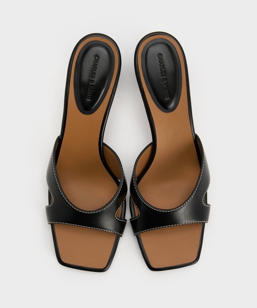 CHARLES ＆ KEITH（チャールズ&キース） サンダル ミュール カットオフ
