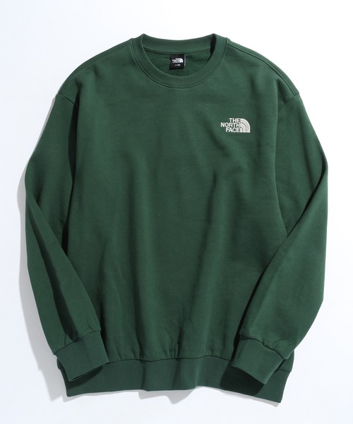 「THE NORTH FACE」 スウェットカットソー 2XL グリーン メンズ