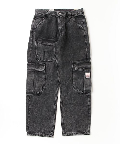 「Levi's」 カーゴパンツ 30inch ブラック メンズの画像