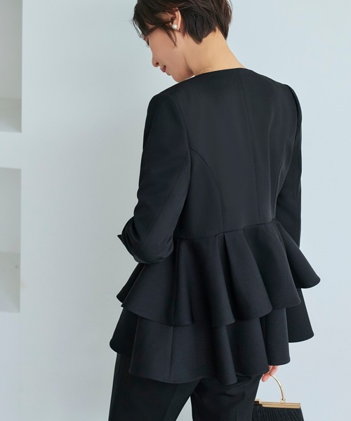 「RUIRUE BOUTIQUE」 パンツスーツ M ブラック レディース_7