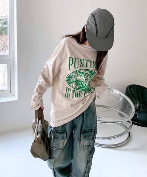 「FOLLOWIN」 デニムパンツ MEDIUM ブルー レディース_画像4