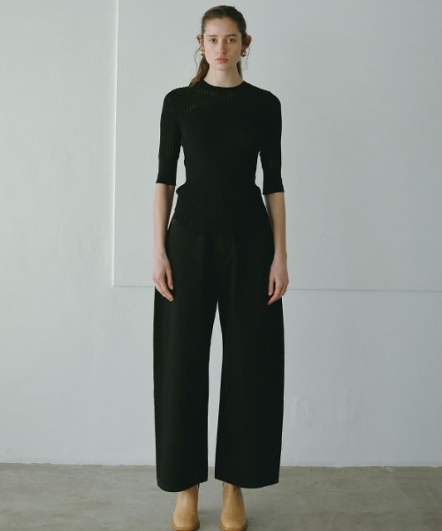 「ETRE TOKYO」 デニムパンツ M ブルー レディースの画像