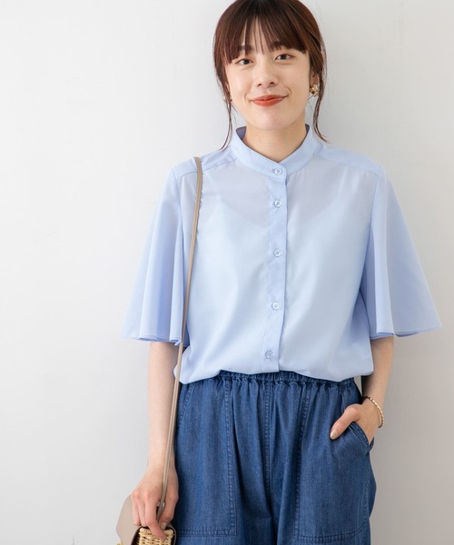 「URBAN RESEARCH Sonny Label」 半袖ブラウス FREE ホワイト レディース_画像2