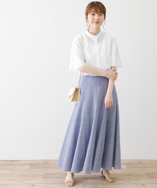 「URBAN RESEARCH Sonny Label」 半袖ブラウス FREE ホワイト レディース_画像3