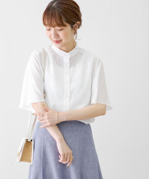 「URBAN RESEARCH Sonny Label」 半袖ブラウス FREE ホワイト レディース_画像9