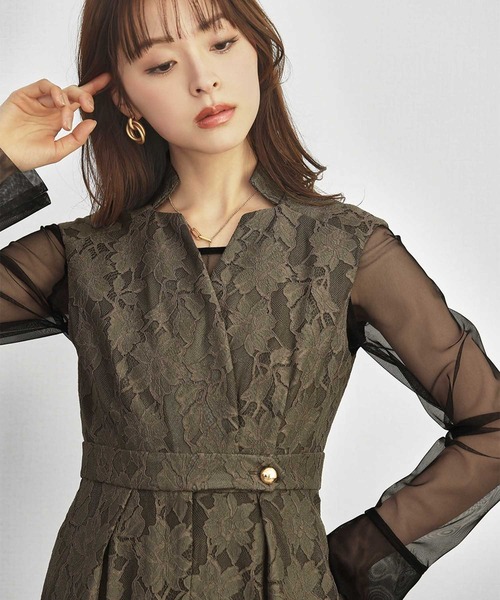GIRL DRESS FOR NOW パーティードレス パンツドレス ボンディング