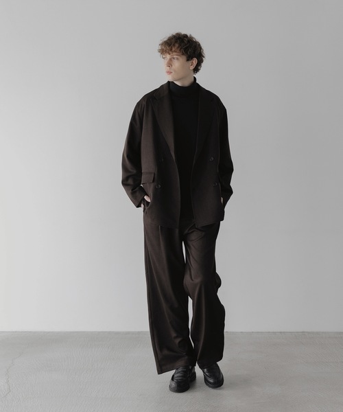 「remer」 テーラードジャケット LARGE ブラック メンズの画像