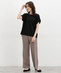 tシャツ 半袖 速乾 「ハニさら・接触冷感・吸...の詳細画像3