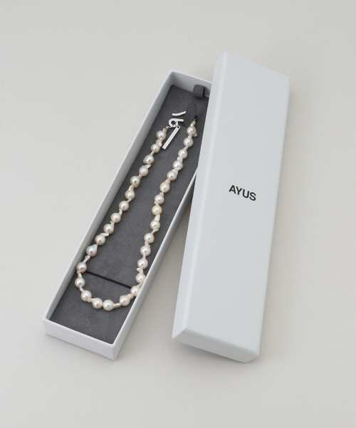ネックレス AYUS/アユス AKOYA BAROQUE PEARL NECKLACE ネックレス  N8-1 レディースの画像