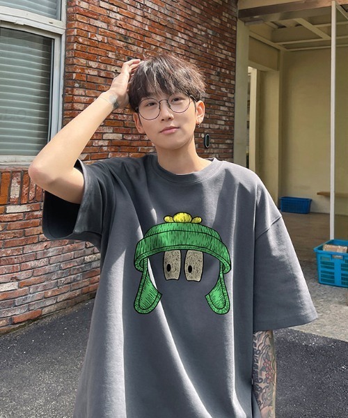 「MGV」 半袖Tシャツ MEDIUM グリーン メンズ_画像2