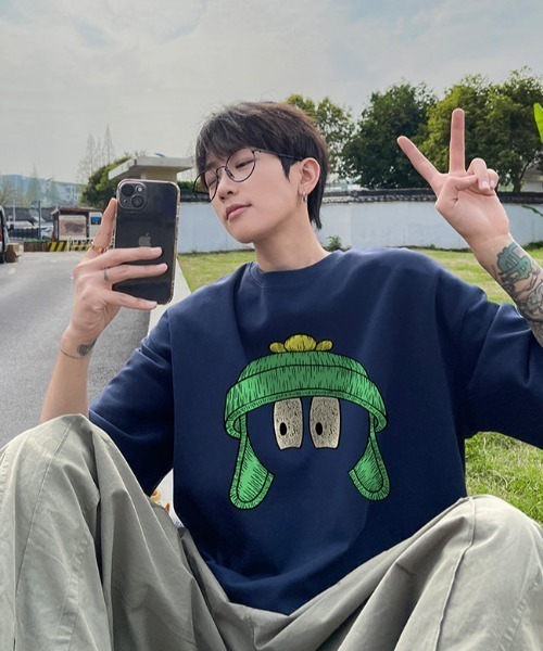 「MGV」 半袖Tシャツ MEDIUM グリーン メンズ_画像5