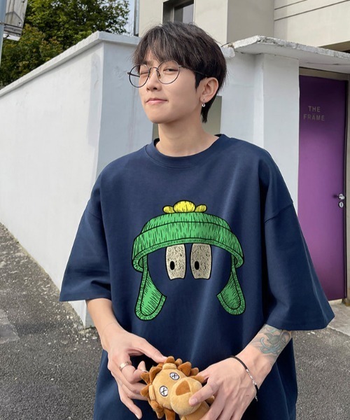 「MGV」 半袖Tシャツ MEDIUM グリーン メンズ_画像6