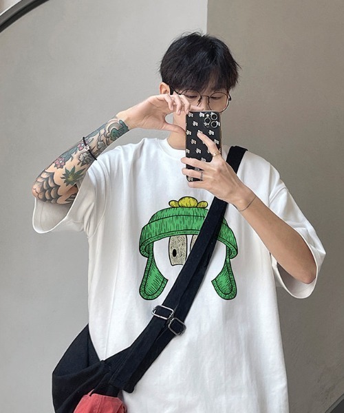 「MGV」 半袖Tシャツ MEDIUM グリーン メンズ_画像7