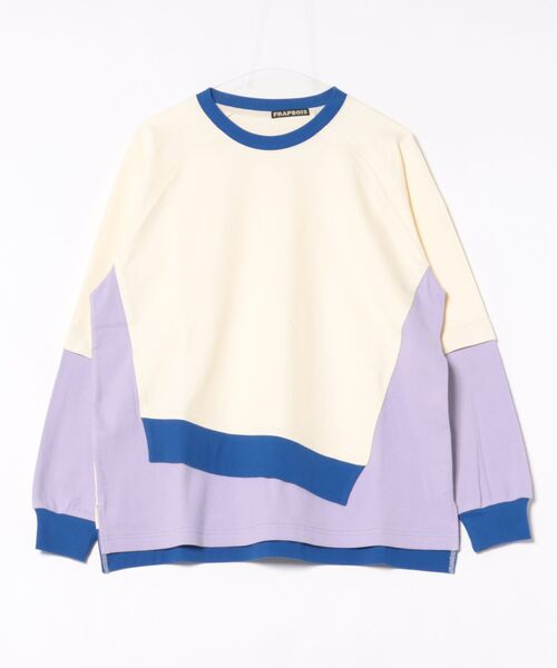 「FRAPBOIS」 長袖カットソー 2 アイボリー レディース_画像2