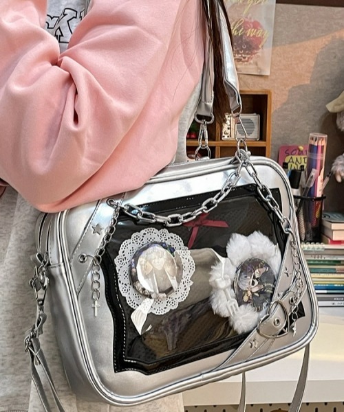gossip!ロサンゼルス ショルダーバッグ バッグ 「Y2Kガーリー」レトロ